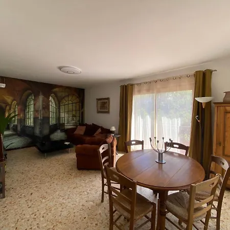 De Avec Terrasse Privative Jardin Et Parking Pres Des Plages דירה