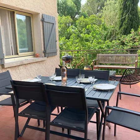 דירה De Avec Terrasse Privative Jardin Et Parking Pres Des Plages *